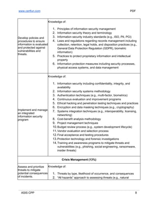 Essential Study Guide and Exam Prep Questions for CPP Certification ...