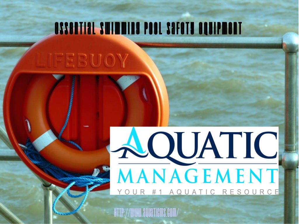 Essential swimming pool safety equipment