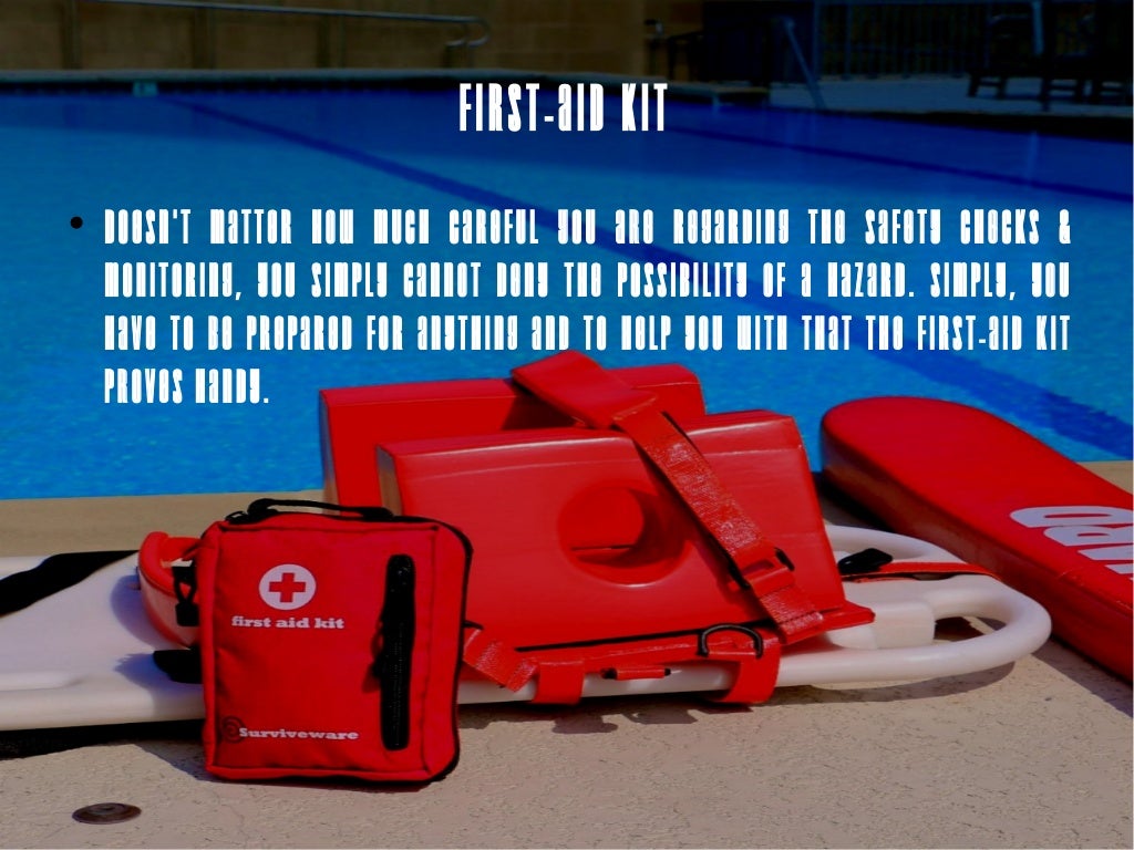 Essential swimming pool safety equipment