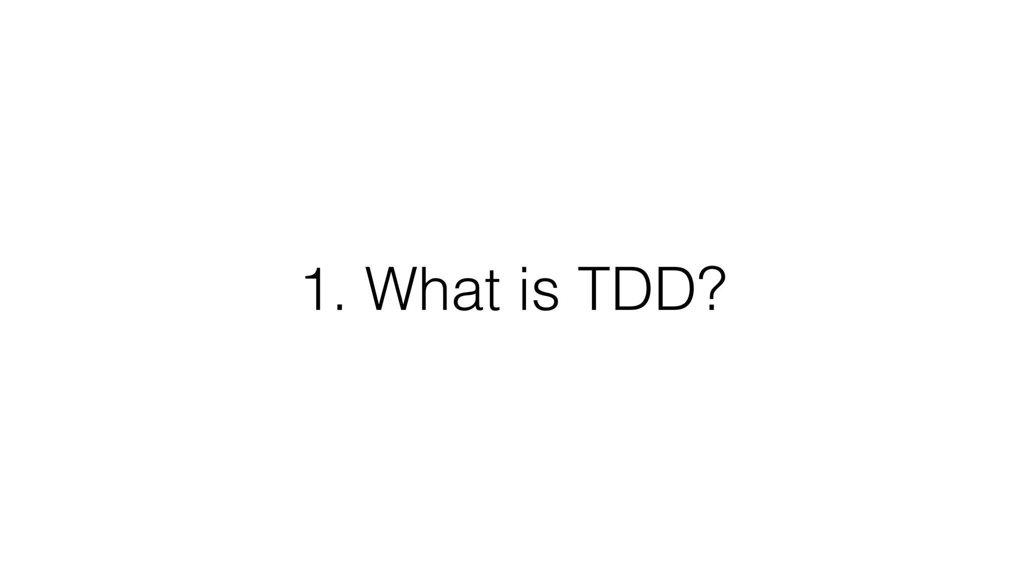 Essential tdd lesson-brief-intro-tdd | PPT