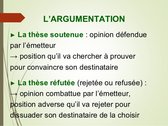 Dissertation sur argumentation directe ou indirecte