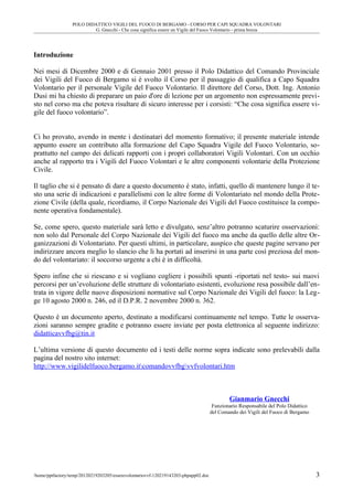 Essere volontariovvf