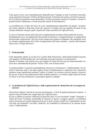 Essere volontariovvf