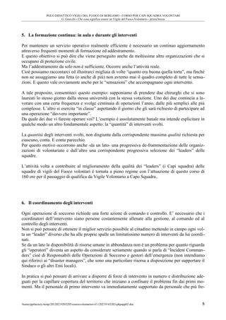 Essere volontariovvf