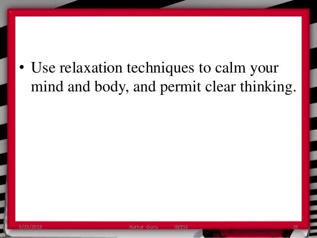 Ess exam exceptation