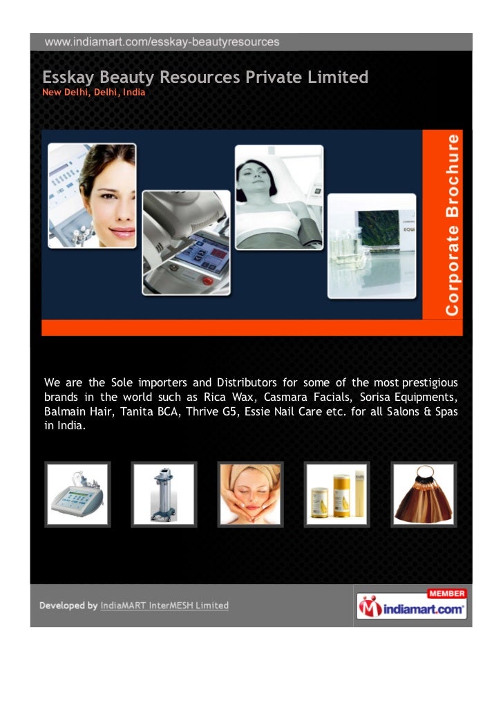 Esskay Beauty Resources Private Limited New Delhi Thrive G5