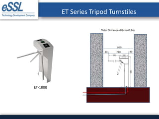 ET-1000
ET Series Tripod Turnstiles
 