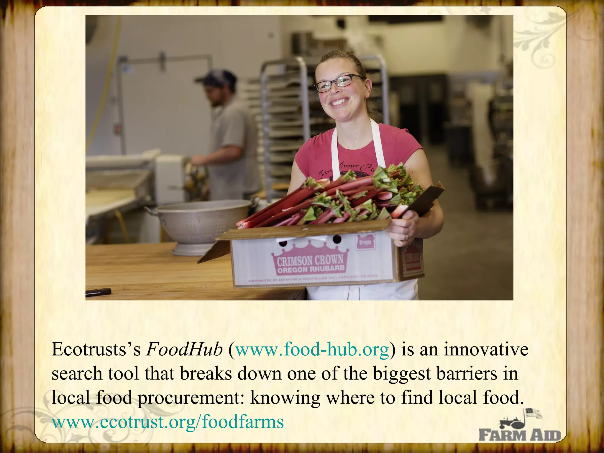 Shakin’ Up the Big Apple’s Food System   Eighty percent of participating farmers report that they’d be out of business without GrowNYC’s  Greenmarket , meaning the program keeps 152 small businesses afloat and over 30,000 acres of farmland in production. 