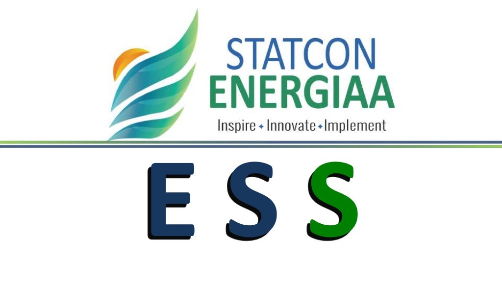 Energy storage systems ESS