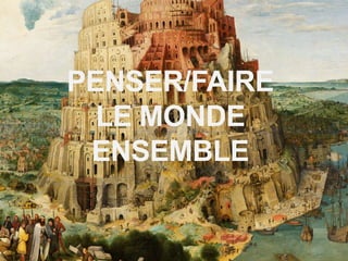 david.vallat@univ-lyon1.fr / @DavidVALLAT 28
PENSER/FAIRE
LE MONDE
ENSEMBLE
 