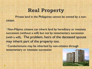 Est. planning for us citizens living in the Philippines 3-22-14 | PPT