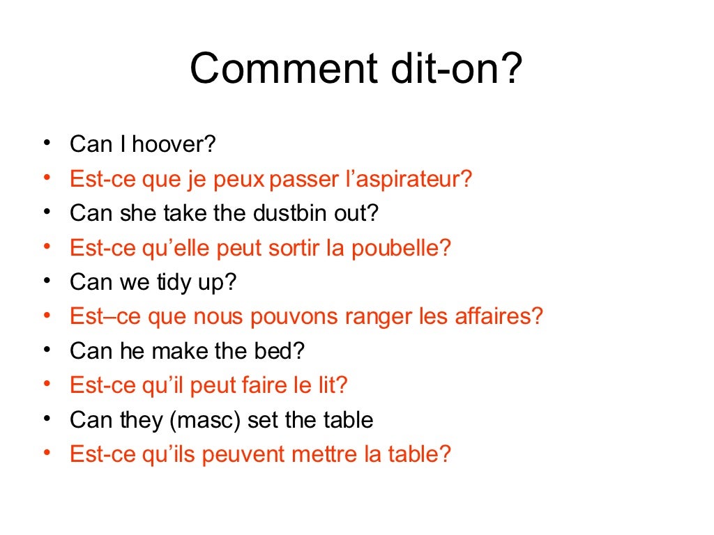 Est Ce Que Je Peux