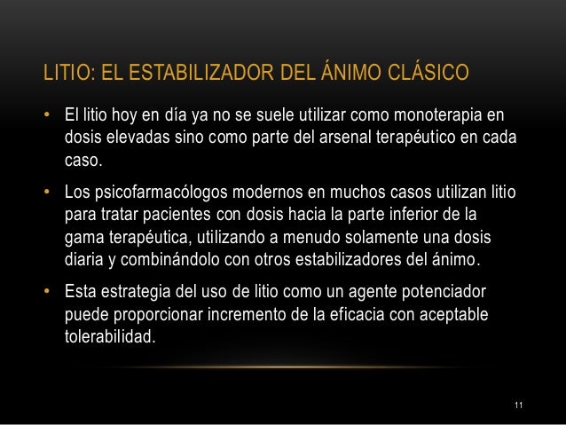 Estabilizadores del animo i