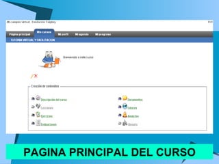 PAGINA PRINCIPAL DEL CURSO 