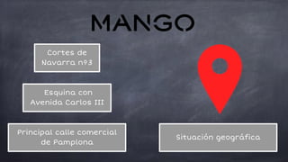 Esquina con
Avenida Carlos III
Principal calle comercial
de Pamplona
Cortes de
Navarra nº3
Situación geográfica
 