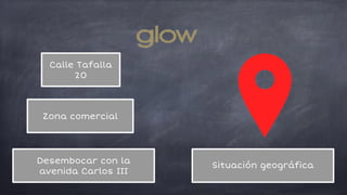 Zona comercial
Calle Tafalla
20
Desembocar con la
avenida Carlos III
Situación geográfica
 