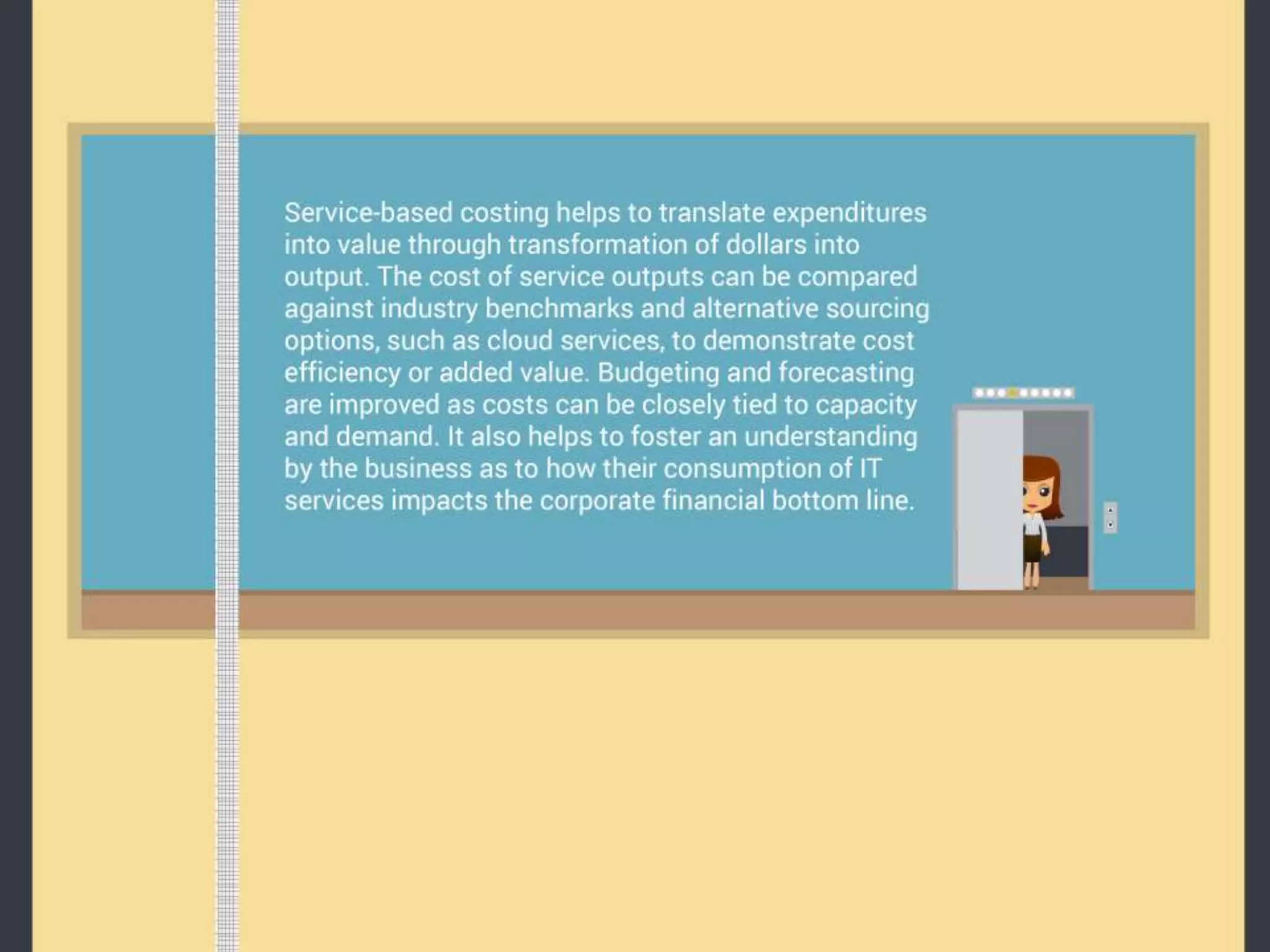 Establish a Service Based Costing Model