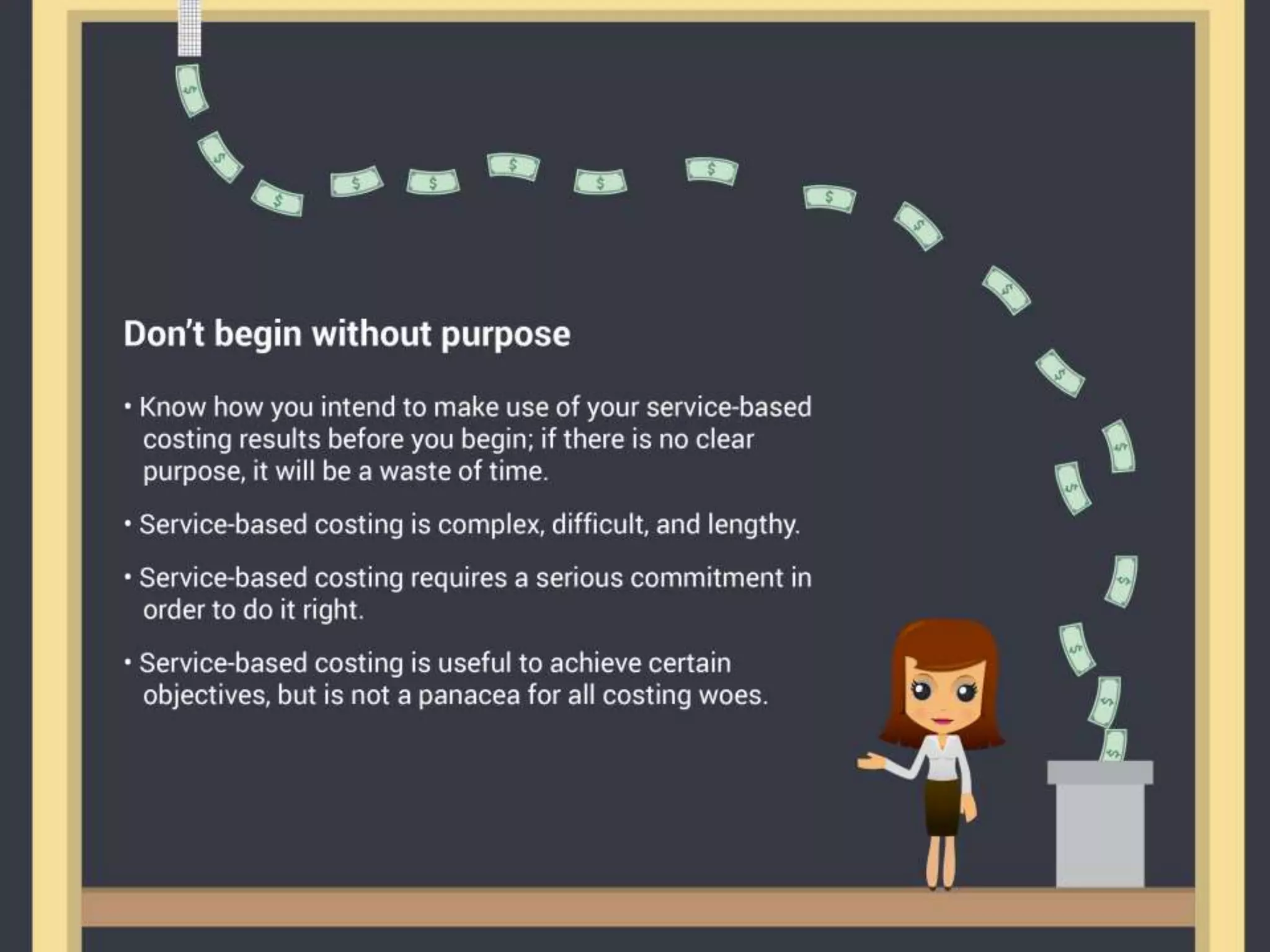 Establish a Service Based Costing Model
