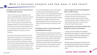 Establishing a business analysis practice in the he web version | PPSX