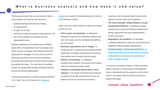 Establishing a business analysis practice in the he web version | PPSX