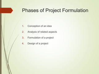Project Formulation Form Establishing An Enterprise and Project Management.pptx