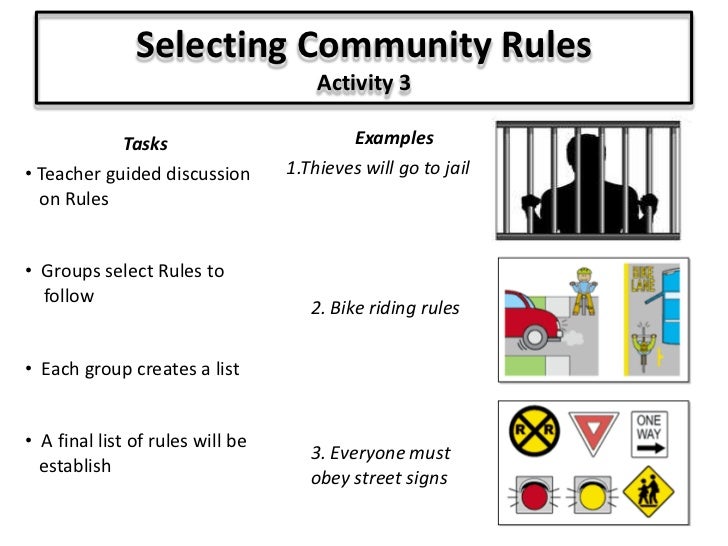 Establishing a new community