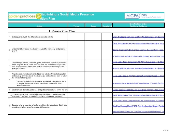 establishing-a-social-media-presence-action-plan