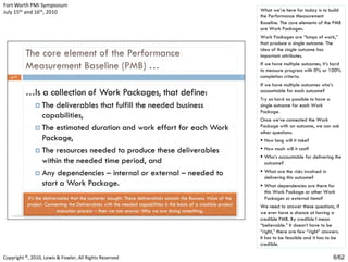 Establishing the performance measurement baseline (pmi fort worth)(v4 ...