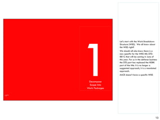 Establishing the performance measurement baseline (v4) 