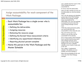 Establishing the performance measurement baseline (v4) 