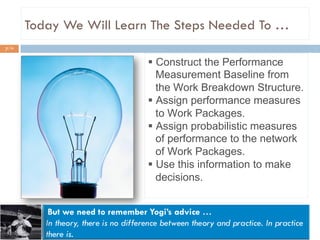 Pmb Examples Establishing the performance measurement baseline (v4) | PDF