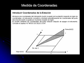 Medida de Coordenadas
 