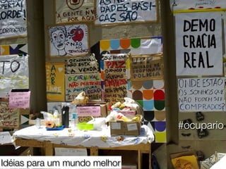 #ocupario


Idéias para um mundo melhor
 