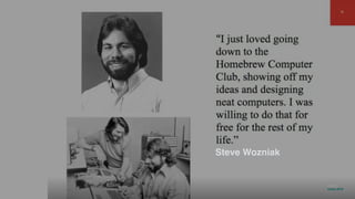 movimento maker a favor da educação 18
Gabriela Agustini
Estácio
Camp 2018
Steve Wozniak
 