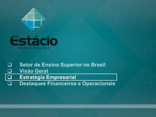 Estacio Conference Phoenix 20080319 Pt