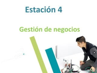 Estación 4
Gestión de negocios
 