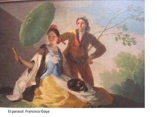El parasol. Francisco Goya 