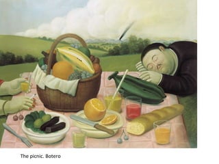 The picnic. Botero 