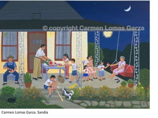 Carmen Lomas Garza. Sandía 