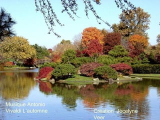 Création  Jocelyne Veer Musique Antonio Vivaldi L’automne 