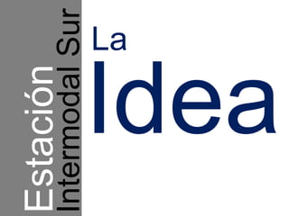 Estación  La Idea Intermodal Sur 