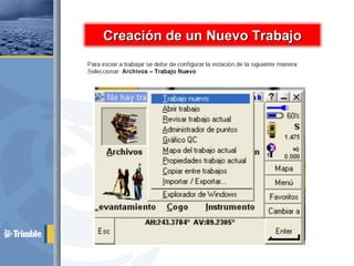 Creación de un Nuevo TrabajoCreación de un Nuevo Trabajo
 