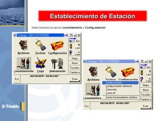 Establecimiento de EstaciónEstablecimiento de Estación
 