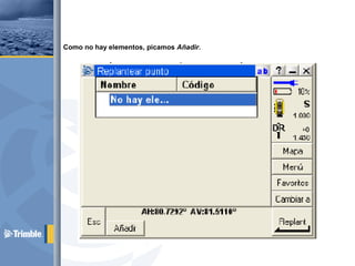 Como no hay elementos, picamos Añadir.
 