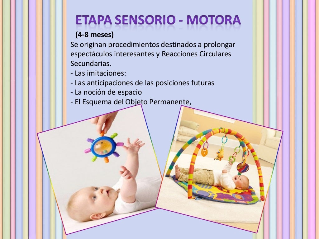 etapa 1 sensorio motora según jaén piaget
