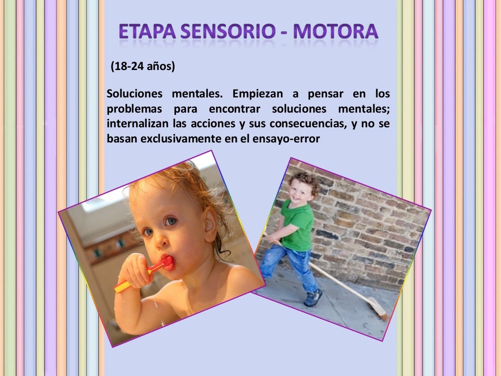 etapa 1 sensorio motora según jaén piaget