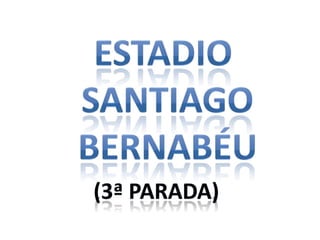 Estadio santiago bernabéu