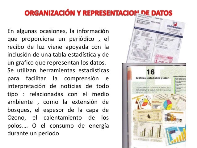 Estadistica organizacion de datos