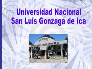 Universidad Nacional San Luis Gonzaga de Ica 