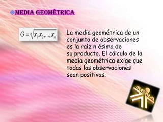 LAS CLASES.Están formadas por dos extremos. el menor se llama límite inferior el mayor se llama límite superior. hay distintos tipos de clases.Ej. Notas (20-26) Edades (20-26.5) Salarios (20-26.99)EL NUMERO DE CLASES.Se determina a través de la formula de Sturges, la cual es valida cuando el No de observaciones sea menor o igual a 500. Formula.Nc= 1 + 3.33log ( N )Donde:Nc es el número de clases. N es la cantidad de muestras tomadas.VALOR DEL INTERVALO O AMPLITUDSe Obtiene por medio de la ecuación de dicta:Vi = AT / NcDonde:Vi es el valor de intervalo AT es la amplitud total Nc es el número de clase